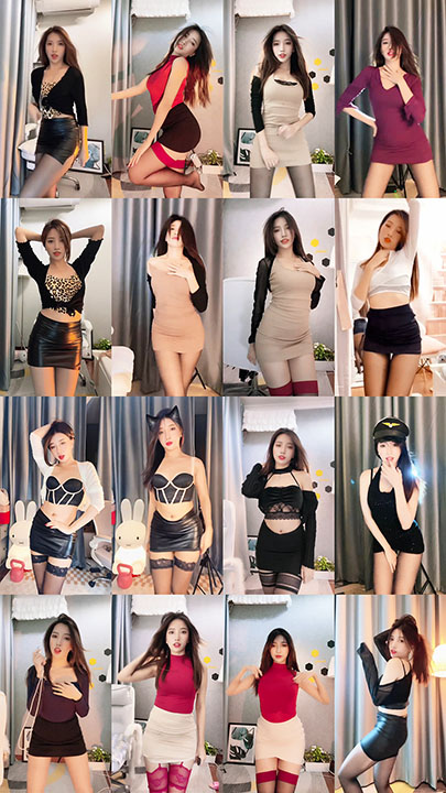 抖音|可莉九九 直播录屏性感热舞合集60V