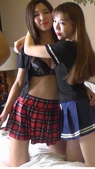 PANS 七月 允儿 超重磅人气模特双人私房拍摄1V